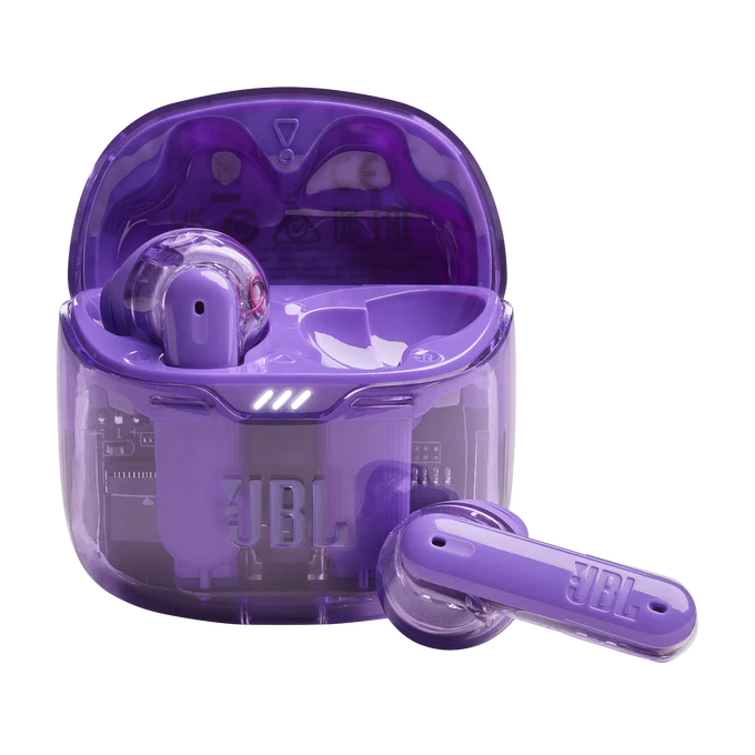 JBL Tune Flex Ghost Edition Earbuds-Purple