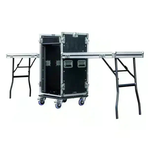 16 Units Flight Rack With 2 Tables