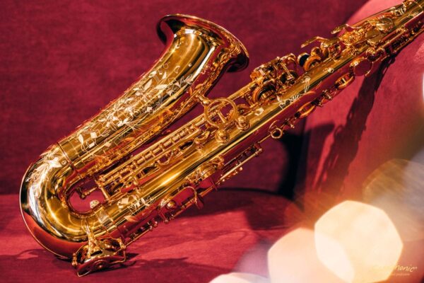 Henri Selmer Alto (White/Blue/Gold/Red Saxophone