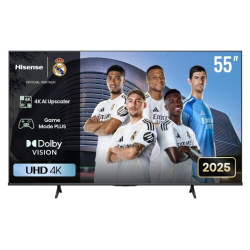 Hisense 65A6Q 65-inch 4K Smart TV β VIDAA OS, LED Panel, 450 Nits Brightness, VESA Mount 65A6Q