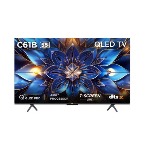 TCL 55 Inch TV - 55C61B QLED Smart 4K Google TV