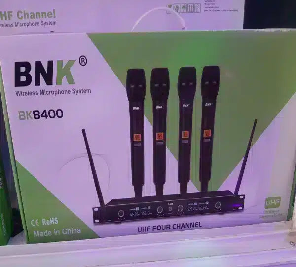 BNK BK8400 Wireless Microphone System