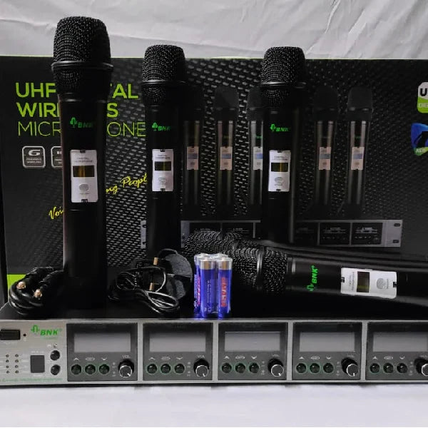 BNK ES600 6-in-1 Wireless Microphone