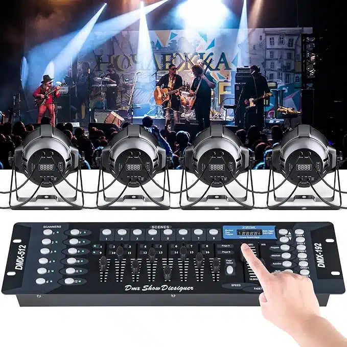 DMX 512 Controller for DJ Lights