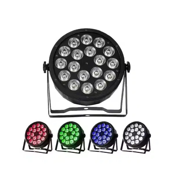 18PCS LED Moving Stage Lights