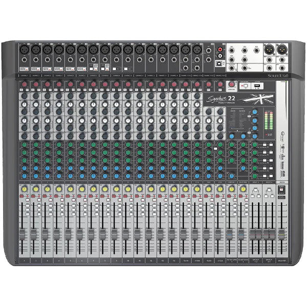 Soundcraft Signature 22 β 22-Channel Analog Mixer