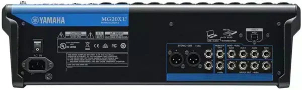 Yamaha MG20XU 20-Channel 6-Bus Mixer with Effects