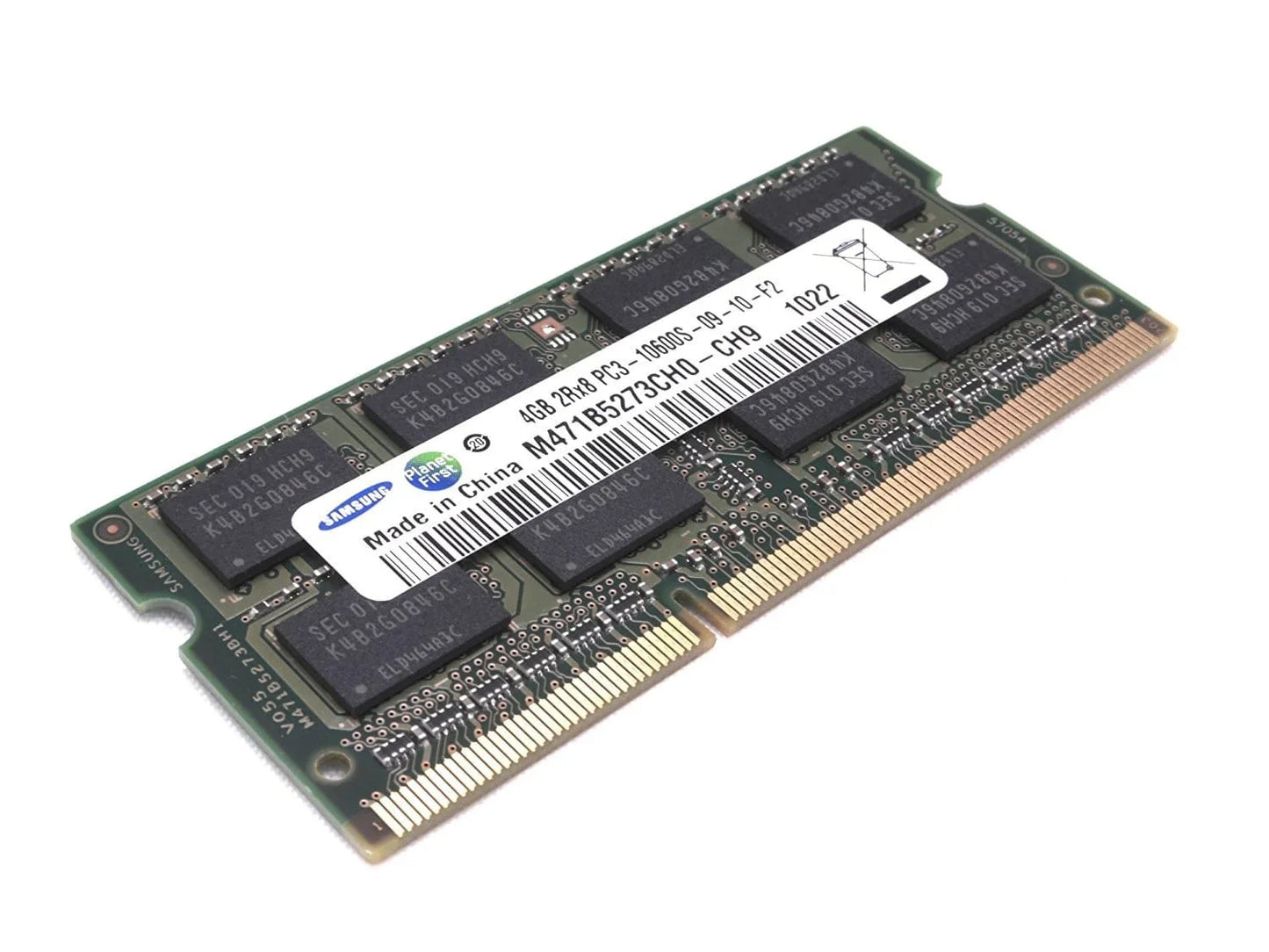 Samsung 4 GB PC3L‑12800S 1600 MHz Laptop RAM