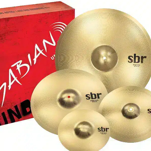 Sabian SBR Performance Cymbal Set β 14β³ HH, 16β³ Crash/Ride, 20β³ Ride