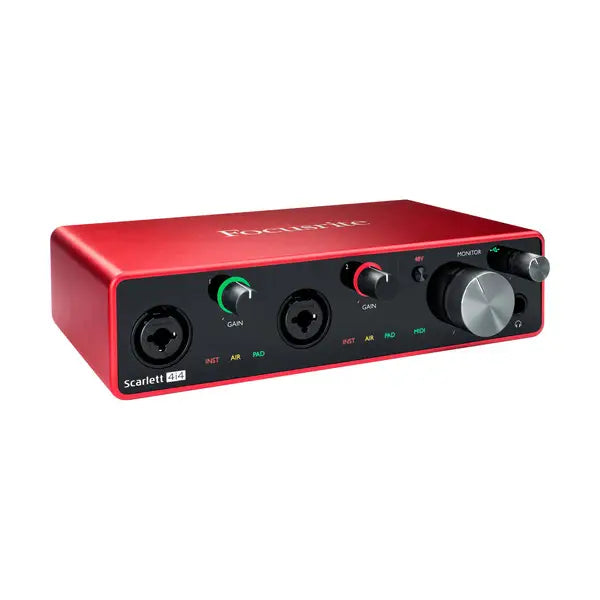 Focusrite Scarlett 4i4 Soundcard 4th Gen