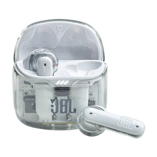 JBL Tune Flex Ghost Edition Earbuds-White