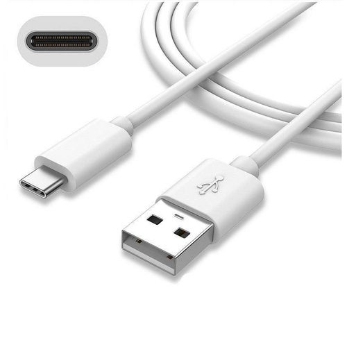 Type C Data USB Fast Charger Cable Android Phone WHITE