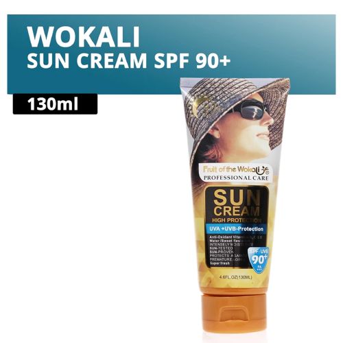Fruit Of The Wokali Sun Cream UVA + UVB Protection SPF 90+ (130ml)