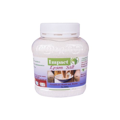 Impact Epsom Salt For Soaking 1kg (2Pack @500g)