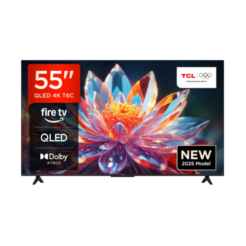 TCL 55 Inch QLED 4K Smart TV – T6C Series, Model 55T6C