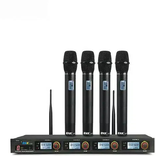 BNK X75 4 in1 Wireless Microphone System