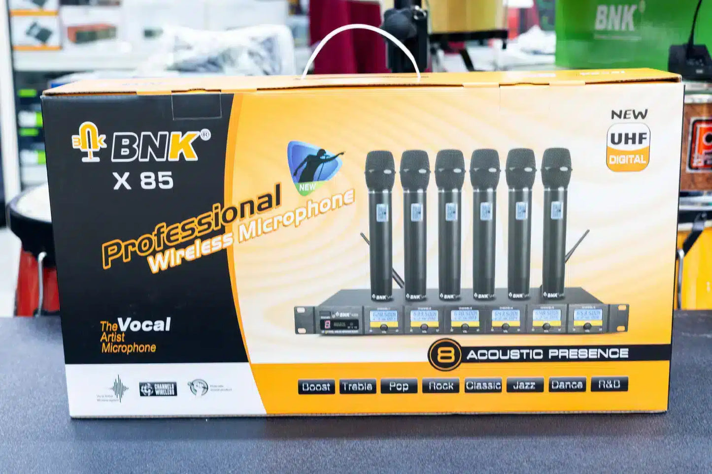 BNK X85 6-in-1 Wireless Microphone System