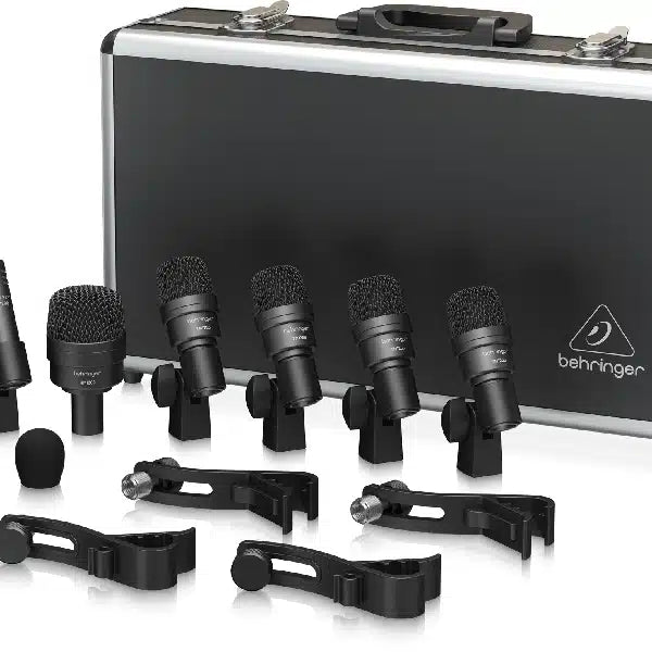 Behringer BC1200 Professional 7-Piece Drum Microphone Set