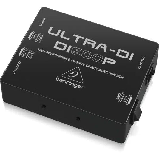 Behringer ULTRA-DI DI600P Passive Direct Injection (DI) Box