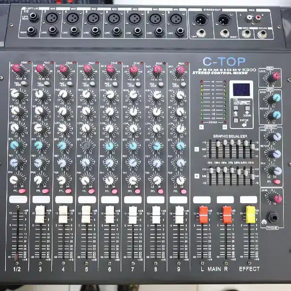 C- Top K900 8 Channel Mixer