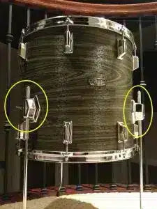 Floor Tom Leg Holder Bracket