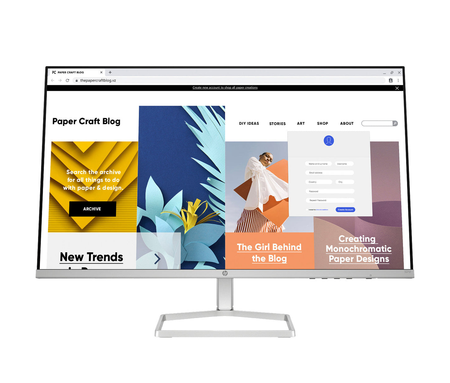 HP 527SF Series 5 Monitor