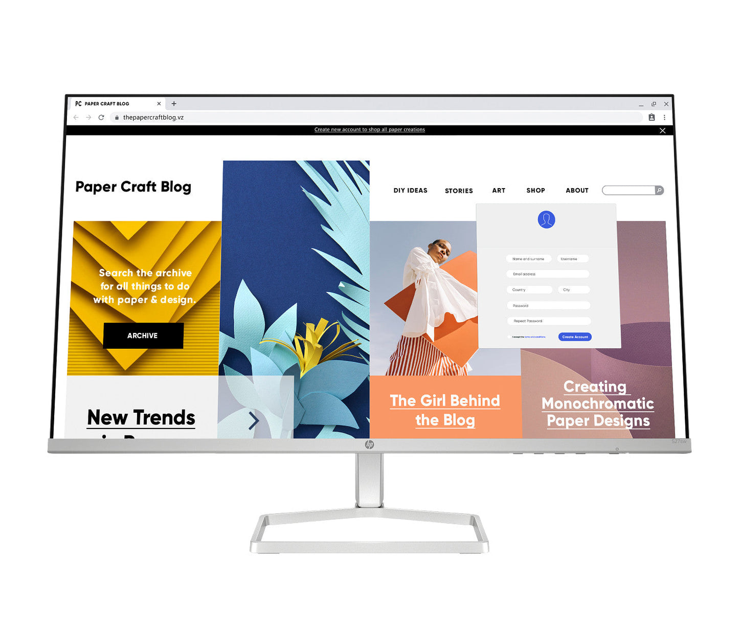 HP 527sw Series 5 27 inch FHD Monitor