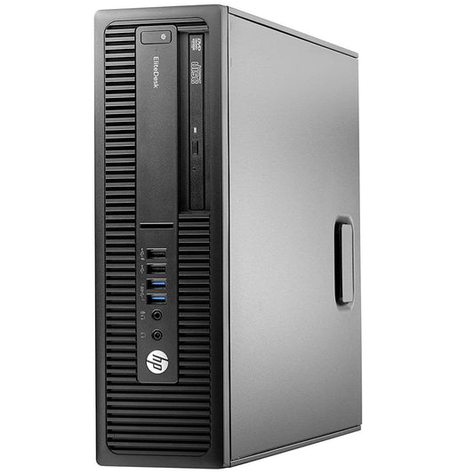 Hp Elitedesk 800 G2 SFF Intel Core i5 8GB RAM 500GB HDD Windows 10 Pro + 22" Monitor