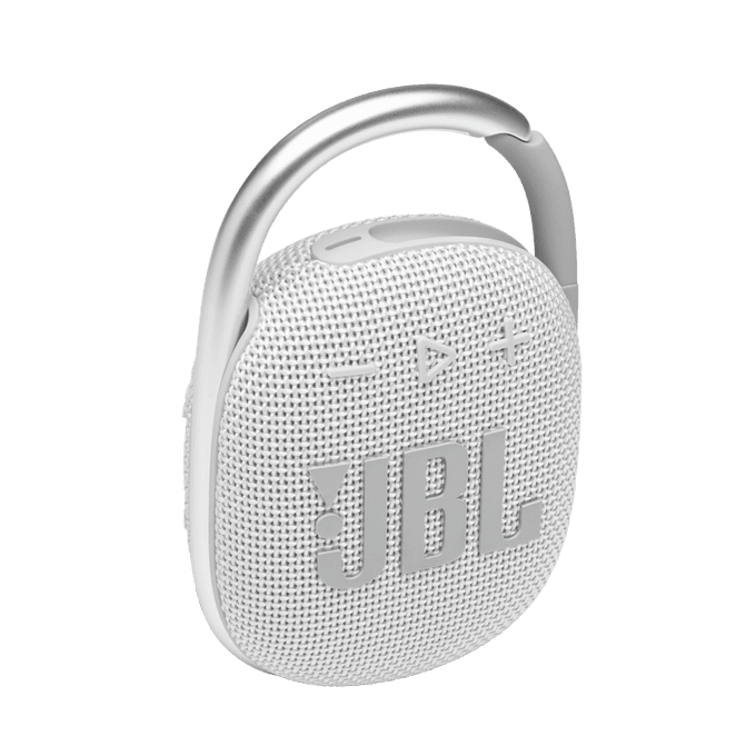 JBL Clip 4 Bluetooth Speaker-White