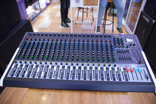 PEV Pro TFS 24 Plain Mixer – 24-Channel Professional Audio Mixer