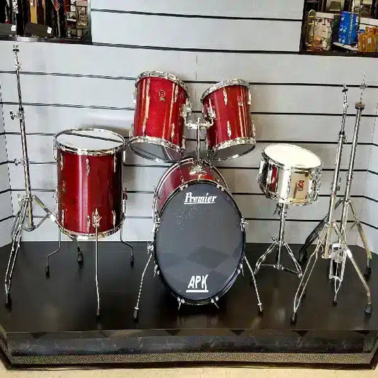 Premier 5 piece drum set