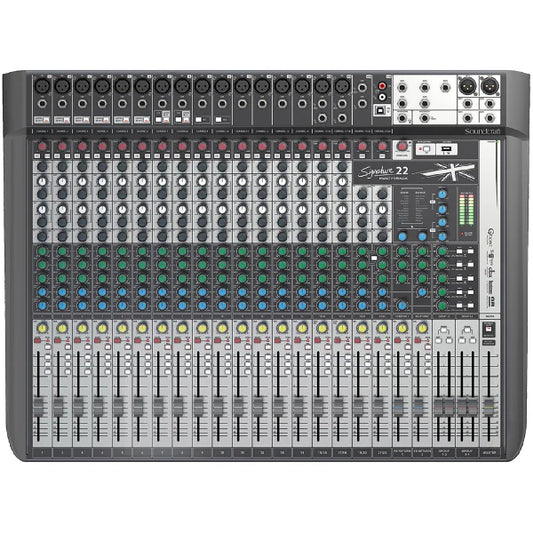 Soundcraft Signature 22 – 22-Channel Analog Mixer
