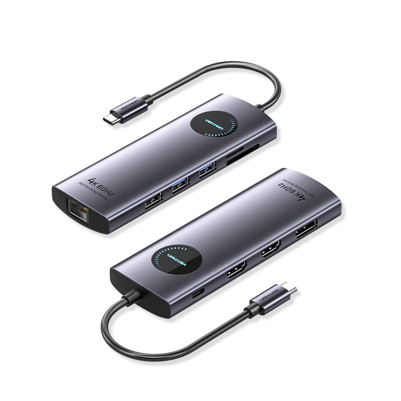 Vention USB-C 10 In 1 Docking Station With 2 HDMI Ports-TQWHB