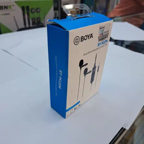 Boya BYM1DM dual corded microphone