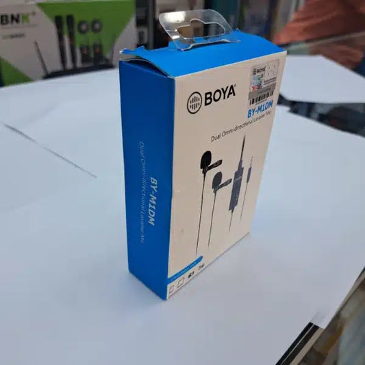 Boya BYM1DM dual corded microphone