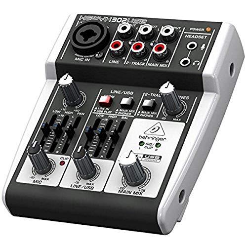 Behringer 302USB Premium 5-Input Mixer