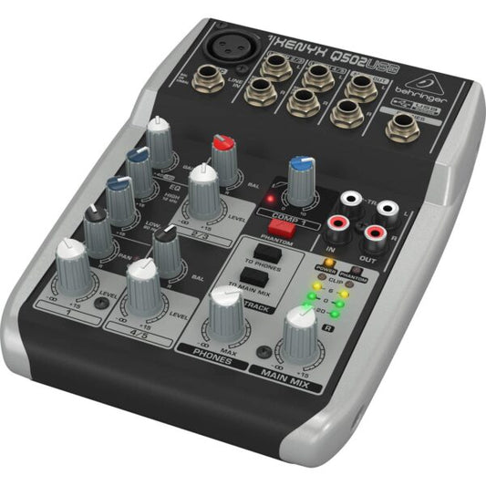 Behringer Q502USB Premium 5-Input 2-Bus Mixer